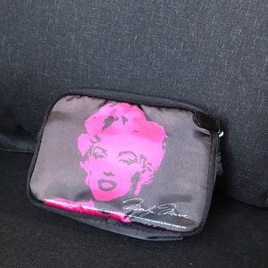Vintage Marilyn Monroe cosmetic/ makeup bag